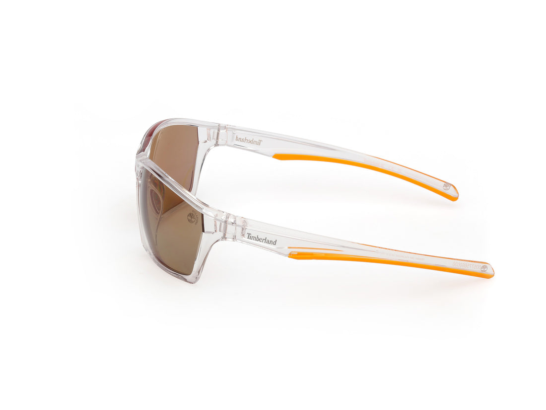 Occhiali da sole timberland tb00055 26h transparente rectangular masculino taglia 66mm - Vista dettagliata