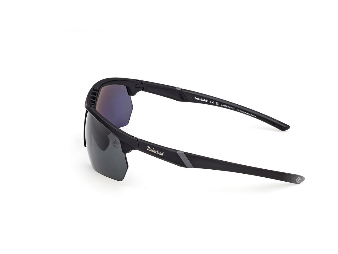 Occhiali da sole timberland tb00056 02d negro rectangular masculino taglia 73mm - Vista dettagliata