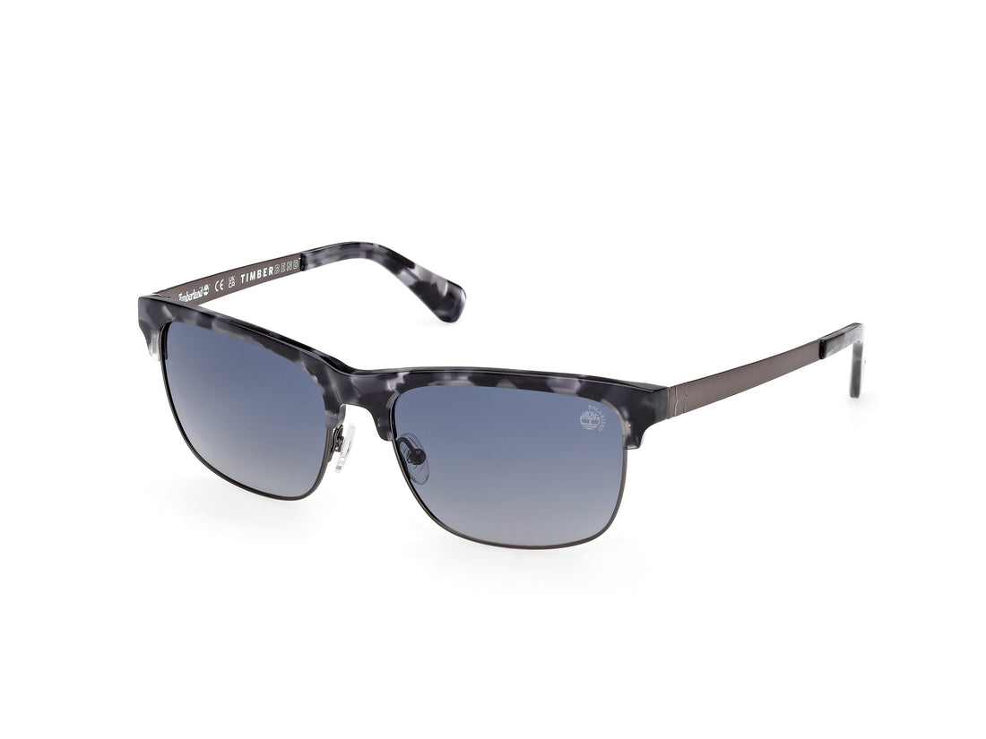 Lunettes de soleil timberland tb00063 52d havana rectangular masculino taille 60mm - Vue principale