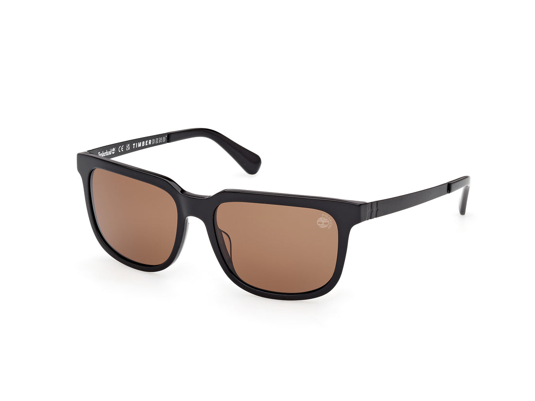 Lunettes de soleil timberland tb00064 01h negro rectangular masculino taille 60mm - Vue principale