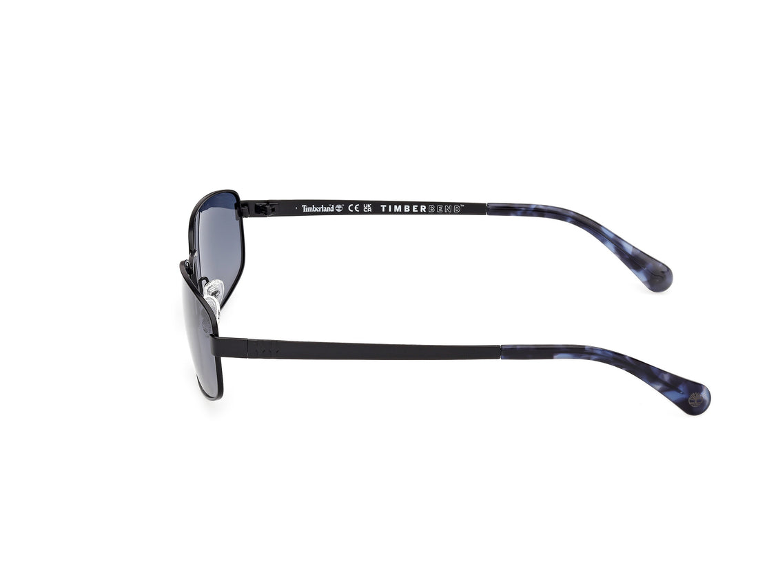 Occhiali da sole timberland tb00066 02d negro rectangular masculino taglia 62mm - Vista dettagliata