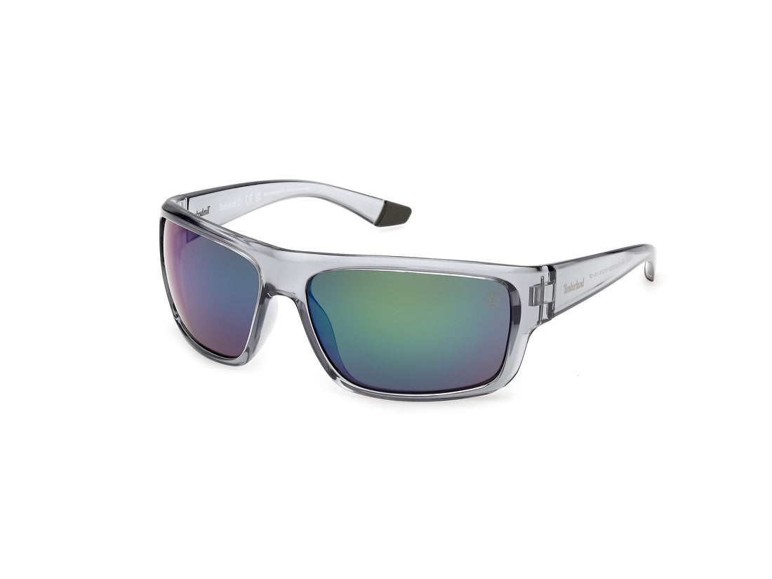 Lunettes de soleil timberland tb00067 20r gris rectangular masculino taille 65mm - Vue principale