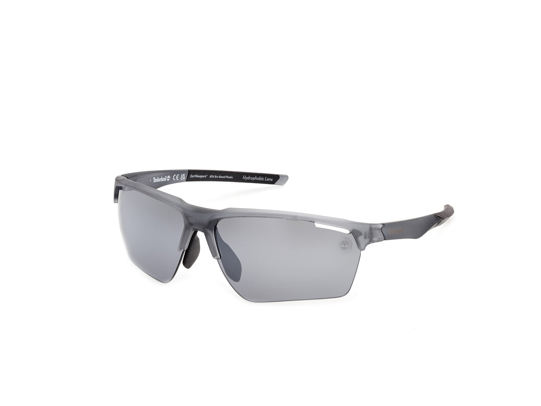 Lunettes de soleil timberland tb00068 20d gris rectangular masculino taille 68mm - Vue principale