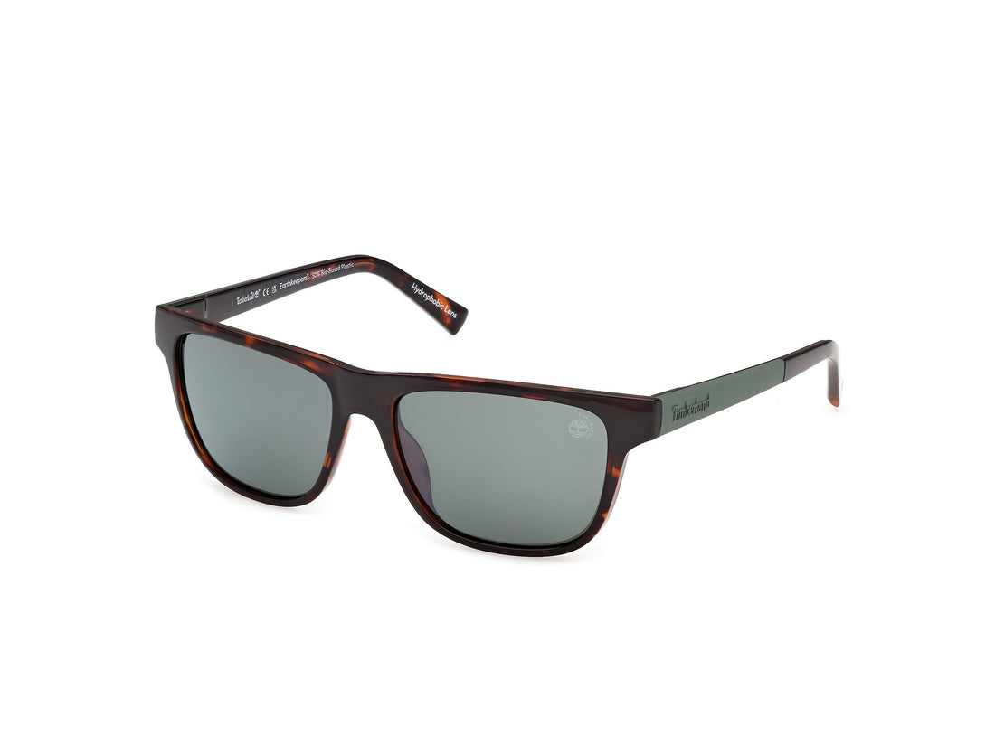 Lunettes de soleil timberland tb00069 52r havana rectangular masculino taille 56mm - Vue principale