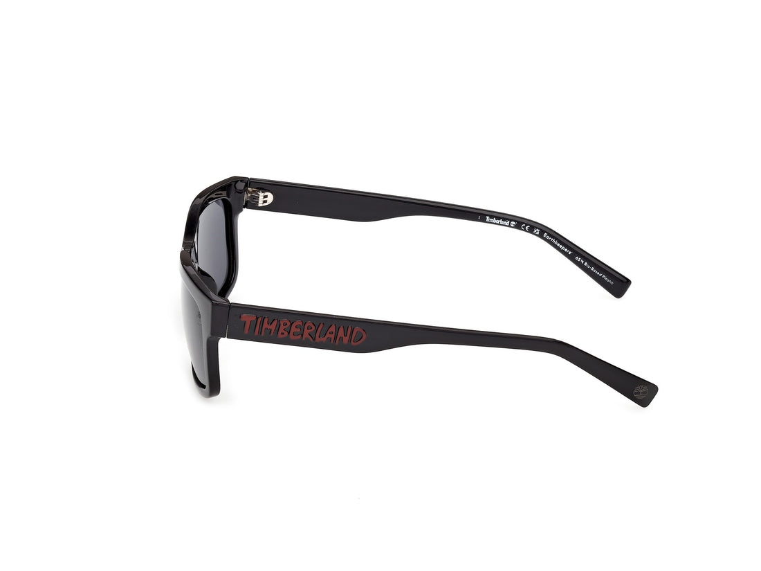 Lunettes de soleil timberland tb00080 01d negro rectangular infantil taille 55mm - Vue détaillée