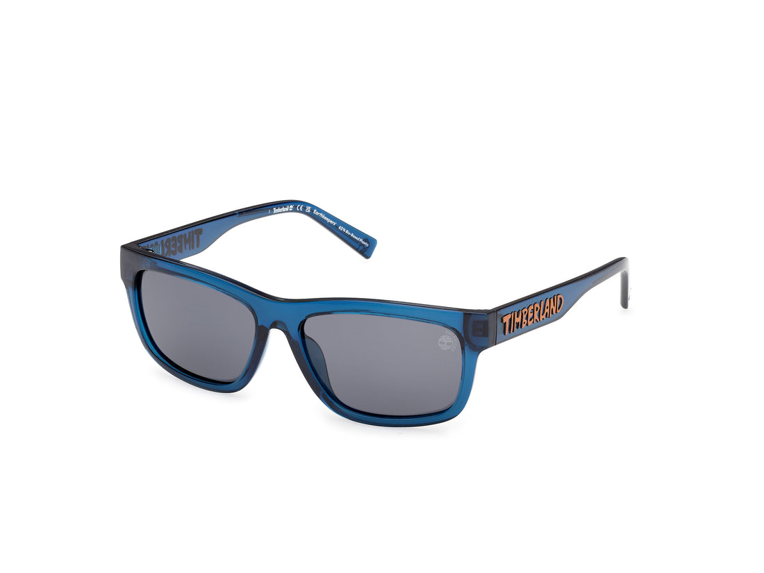 Lunettes de soleil timberland tb00080 90d azul rectangular infantil taille 55mm - Vue principale