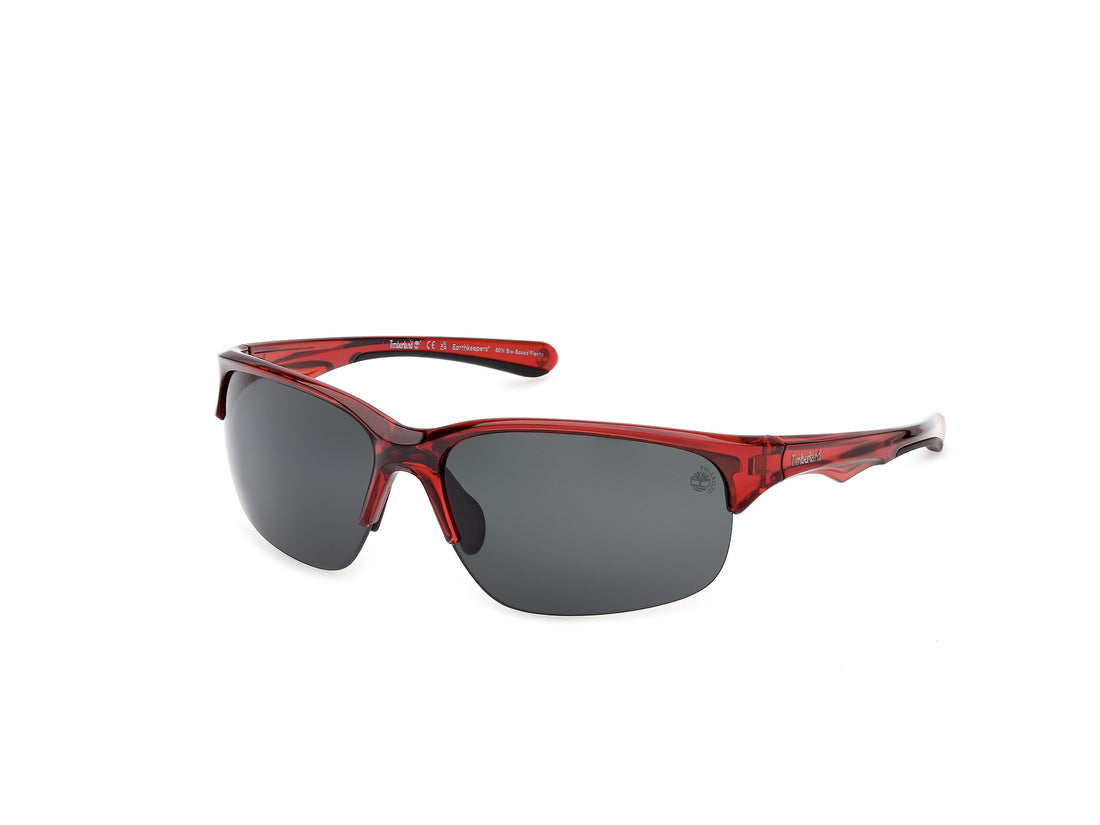 Sonnenbrillen timberland tb00082 66d rojo rectangular masculino größe 67mm - Hauptansicht