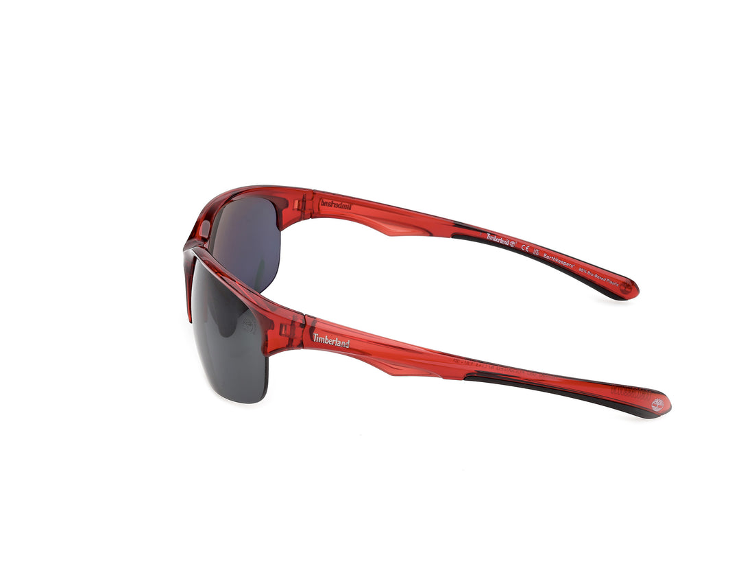 Sonnenbrillen timberland tb00082 66d rojo rectangular masculino größe 67mm - Detailansicht