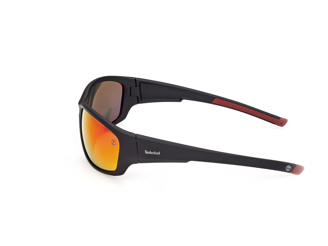 Occhiali da sole timberland tb00083 02d negro rectangular masculino taglia 67mm - Vista dettagliata
