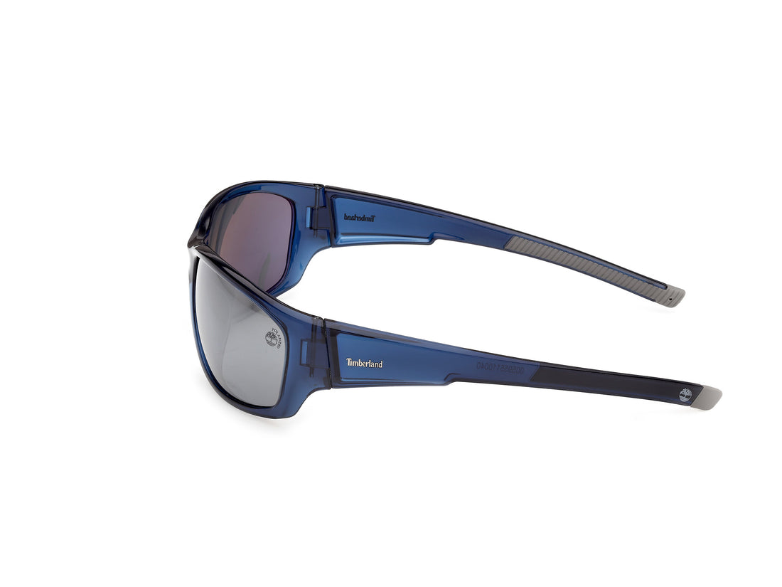 Occhiali da sole timberland tb00083 90d azul rectangular masculino taglia 67mm - Vista dettagliata