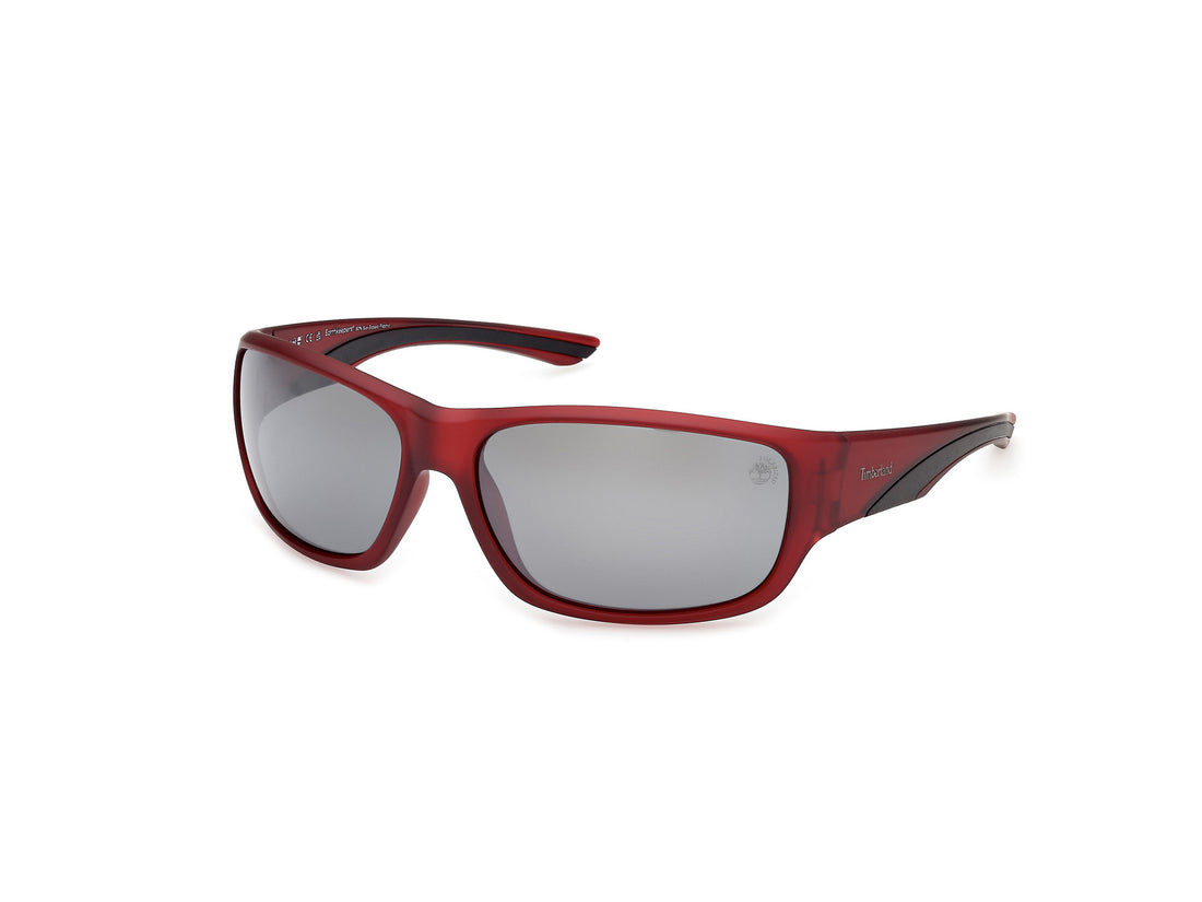 Occhiali da sole timberland tb00084 67d rojo rectangular masculino taglia 64mm - Vista principale
