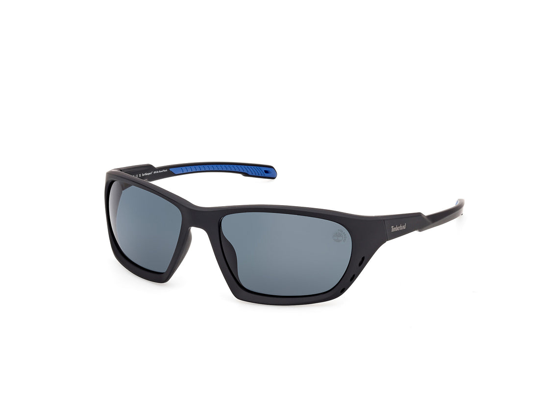 Solbriller timberland tb00092 02d negro rectangular masculino størrelse 61mm - Hovedvisning