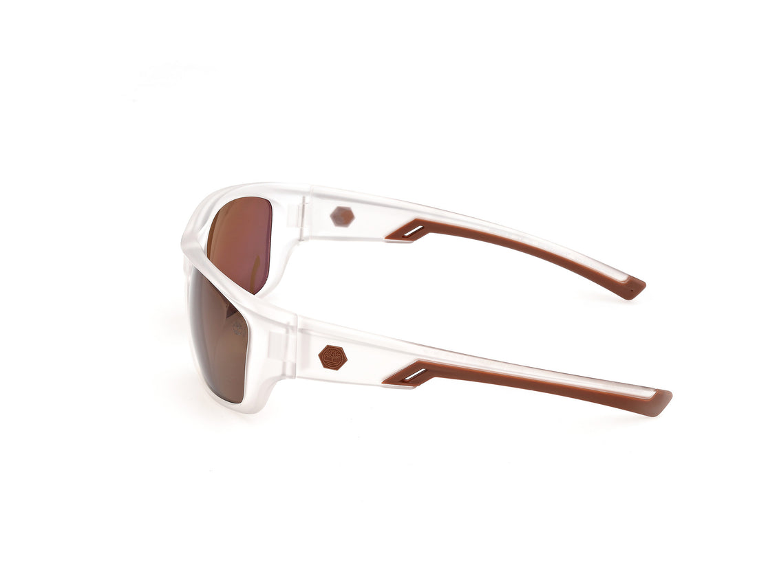Solbriller timberland tb00093 26h transparente rectangular masculino størrelse 61mm - Detaljeret visning
