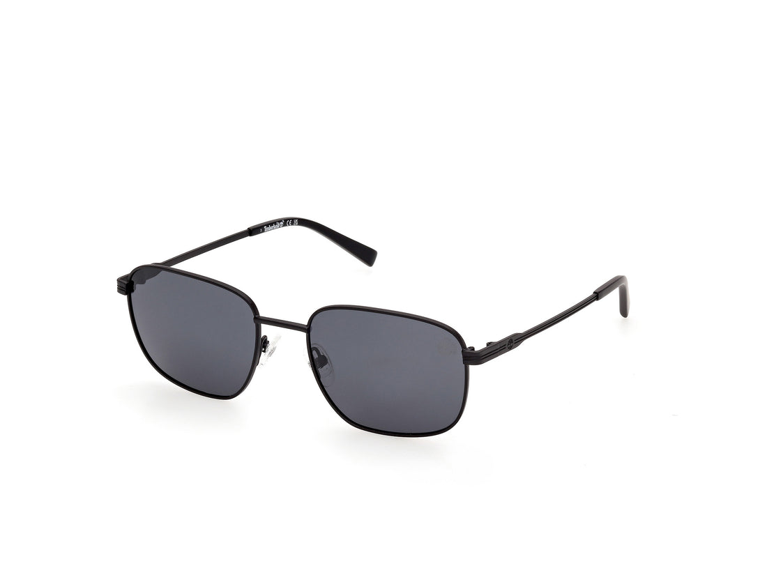 Solbriller timberland tb00096 02d negro rectangular masculino størrelse 54mm - Hovedvisning