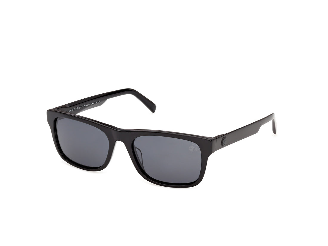 Solbriller timberland tb00098 01d negro rectangular masculino størrelse 56mm - Hovedvisning