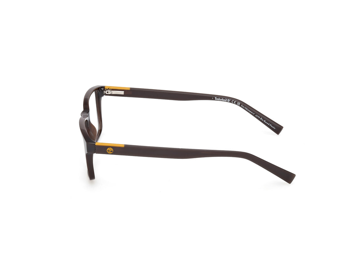 Occhiali da vista timberland tb1797 048 marron rectangular masculino taglia 55mm - Vista dettagliata