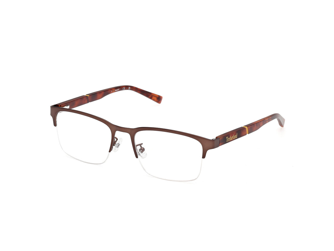 Occhiali da vista timberland tb1841-h 049 marron rectangular masculino taglia 56mm - Vista principale