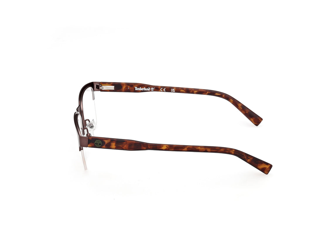 Brillen timberland tb50046 049 marron rectangular masculino größe 55mm - Detailansicht