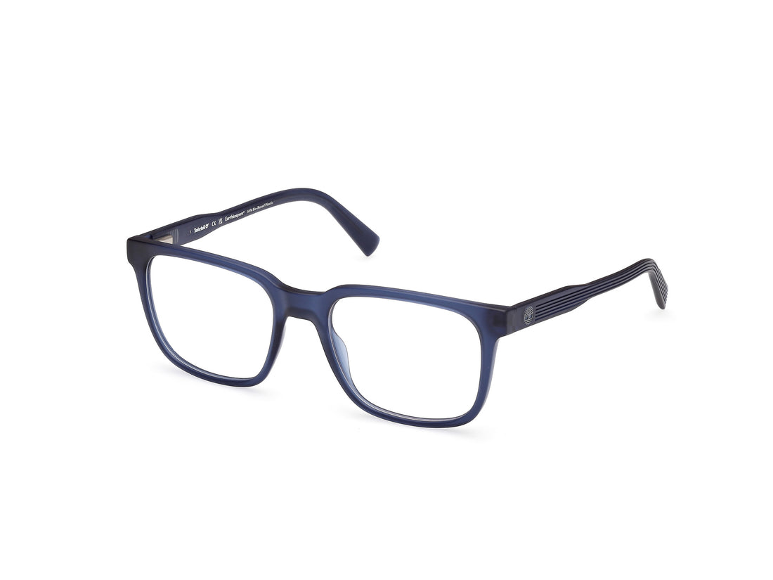Prescription glasses timberland tb50047 091 azul square masculino size 54mm - Main view