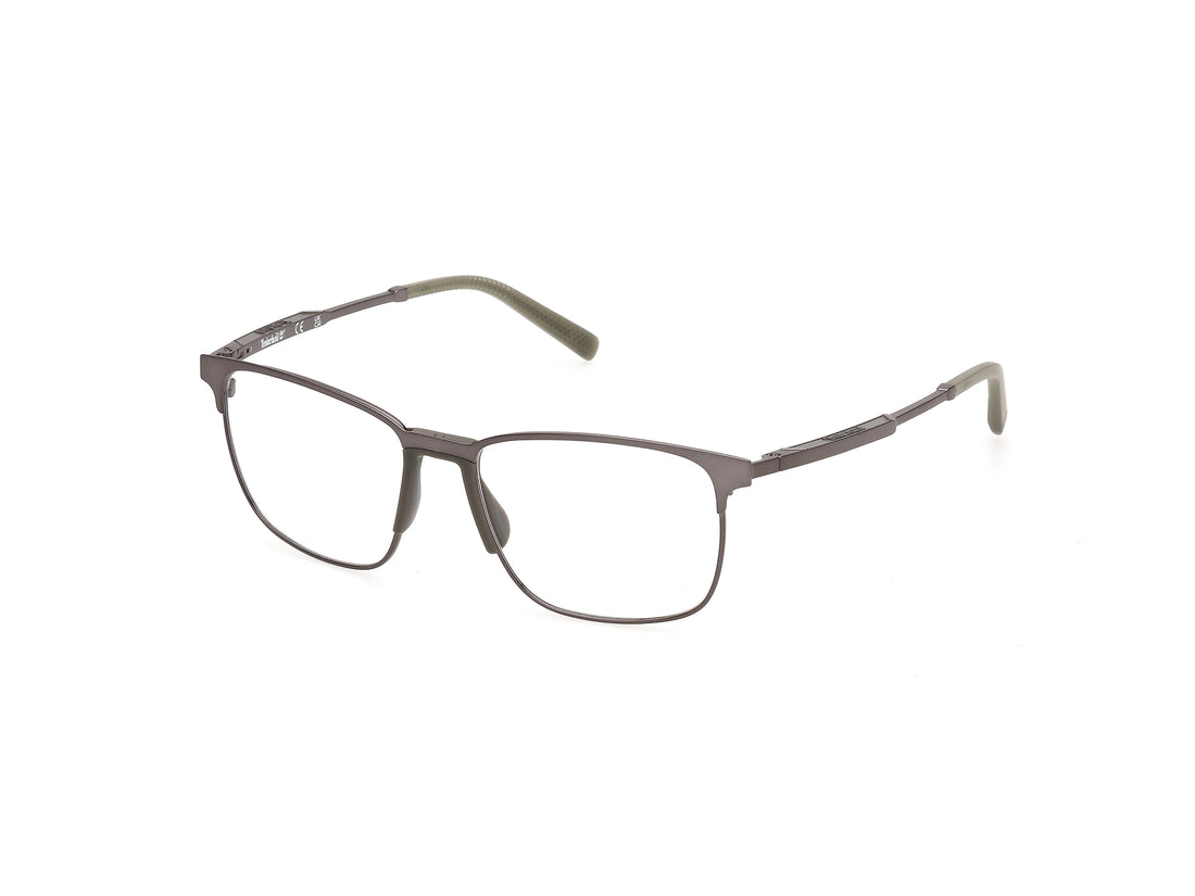 Prescription glasses timberland tb50054 009 plateado square masculino size 53mm - Main view