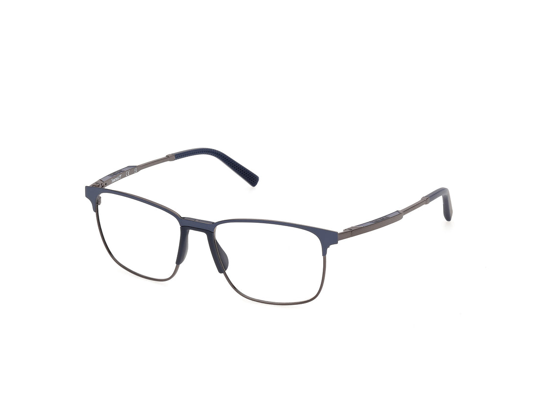 Prescription glasses timberland tb50054 091 azul square masculino size 53mm - Main view