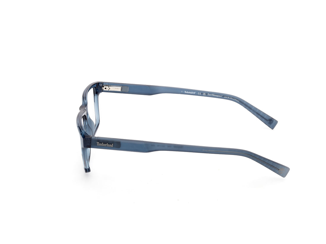 Óculos graduados timberland tb50056 090 azul rectangular masculino tamanho 53mm - Vista de detalhe