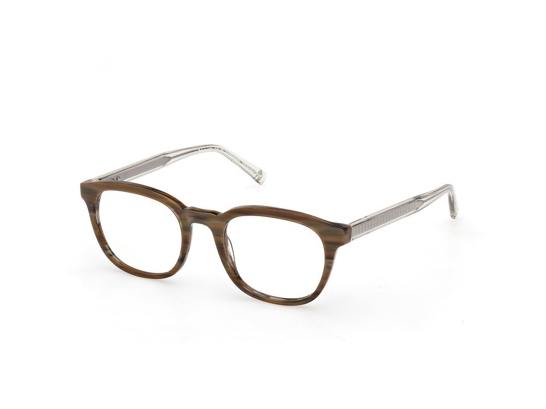 Brillen timberland tb50084 096 verde round masculino größe 50mm - Hauptansicht