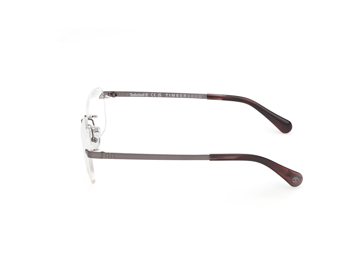 Brillen timberland tb50090 007 plateado rectangular masculino größe 60mm - Detailansicht