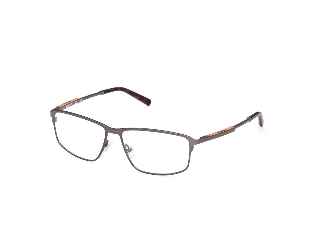 Brillen timberland tb50094 009 plateado rectangular masculino größe 56mm - Hauptansicht