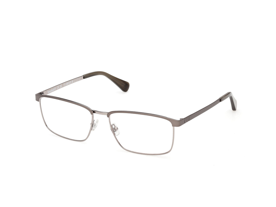 Prescription glasses timberland tb50099 009 plateado rectangular masculino size 60mm - Main view