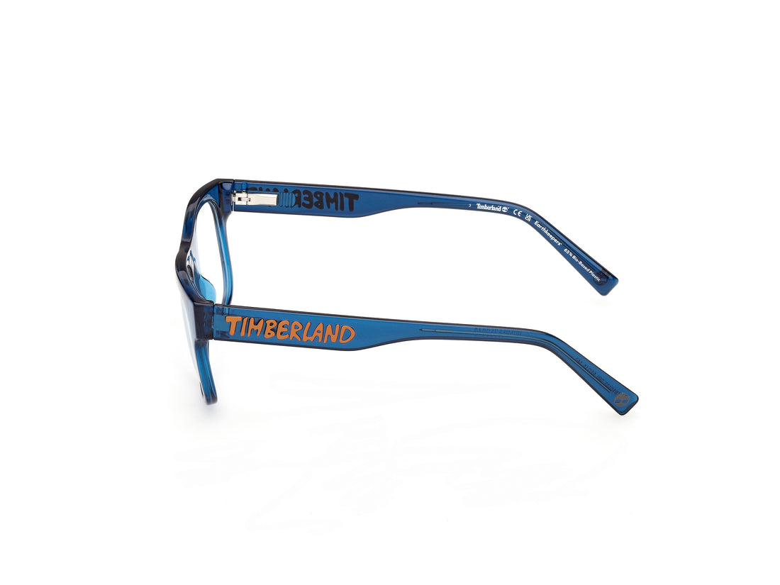 Prescription glasses timberland tb50103 090 azul rectangular infantil size 52mm - Detailed view