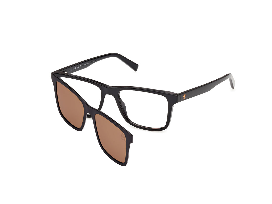 Gafas graduadas timberland tb50105 001 negro rectangular infantil talla 50mm - Vista principal