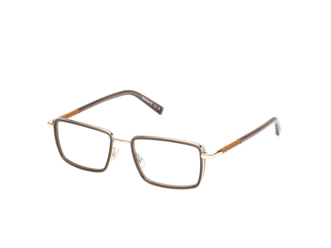 Prescription glasses timberland tb50115 096 verde rectangular masculino size 55mm - Main view