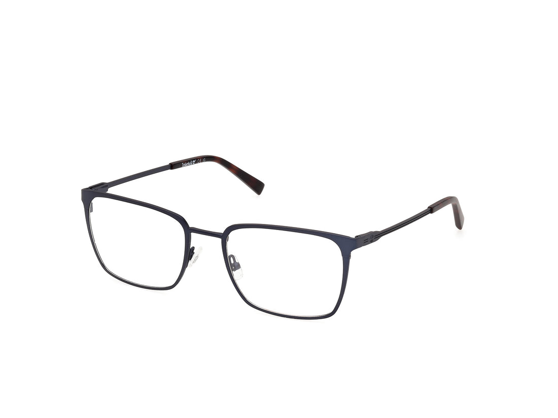 Briller timberland tb50122 091 azul square masculino størrelse 55mm - Hovedvisning