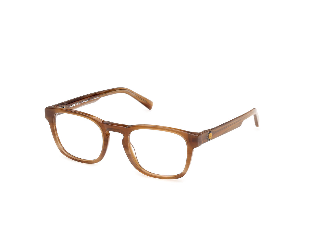 Briller timberland tb50125 062 marron round masculino størrelse 51mm - Hovedvisning