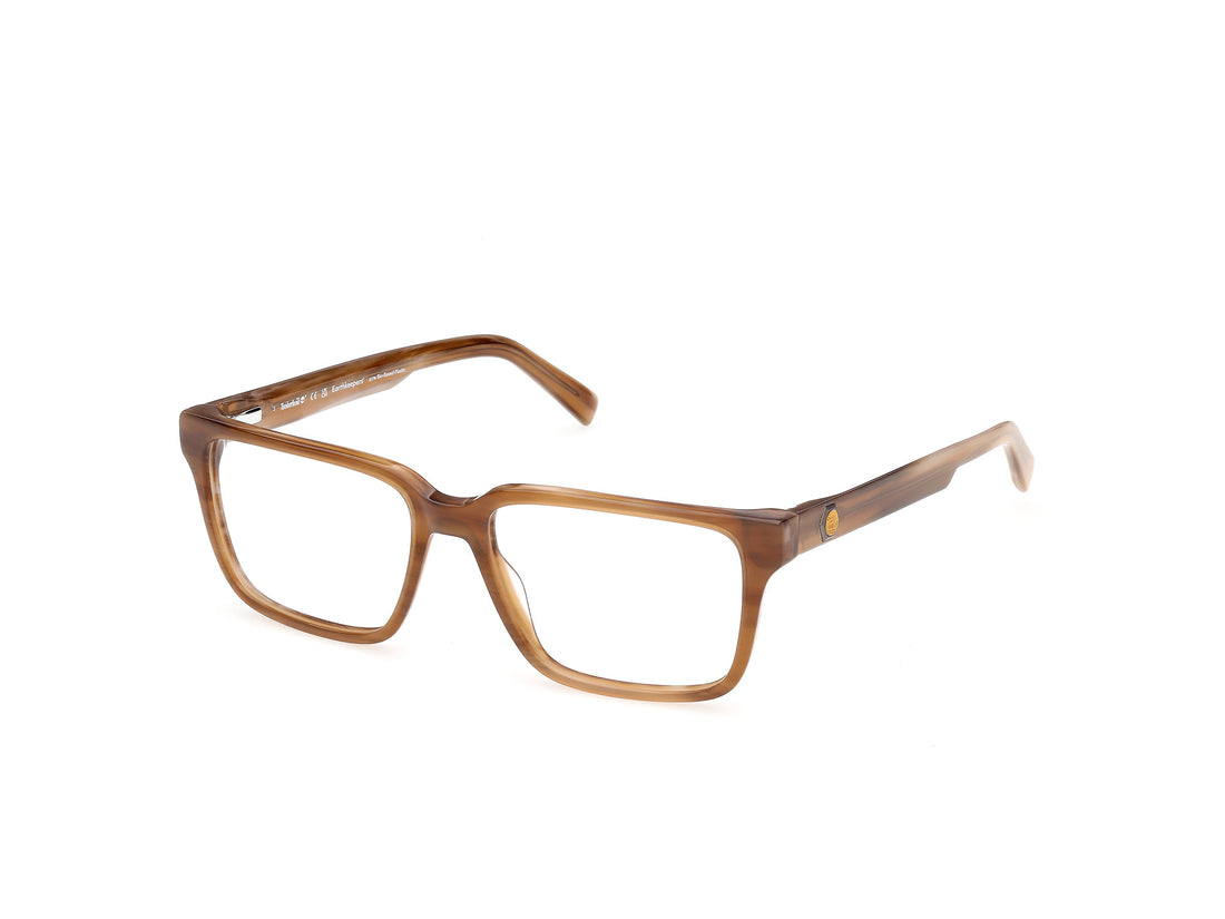 Briller timberland tb50126 062 marron square masculino størrelse 55mm - Hovedvisning