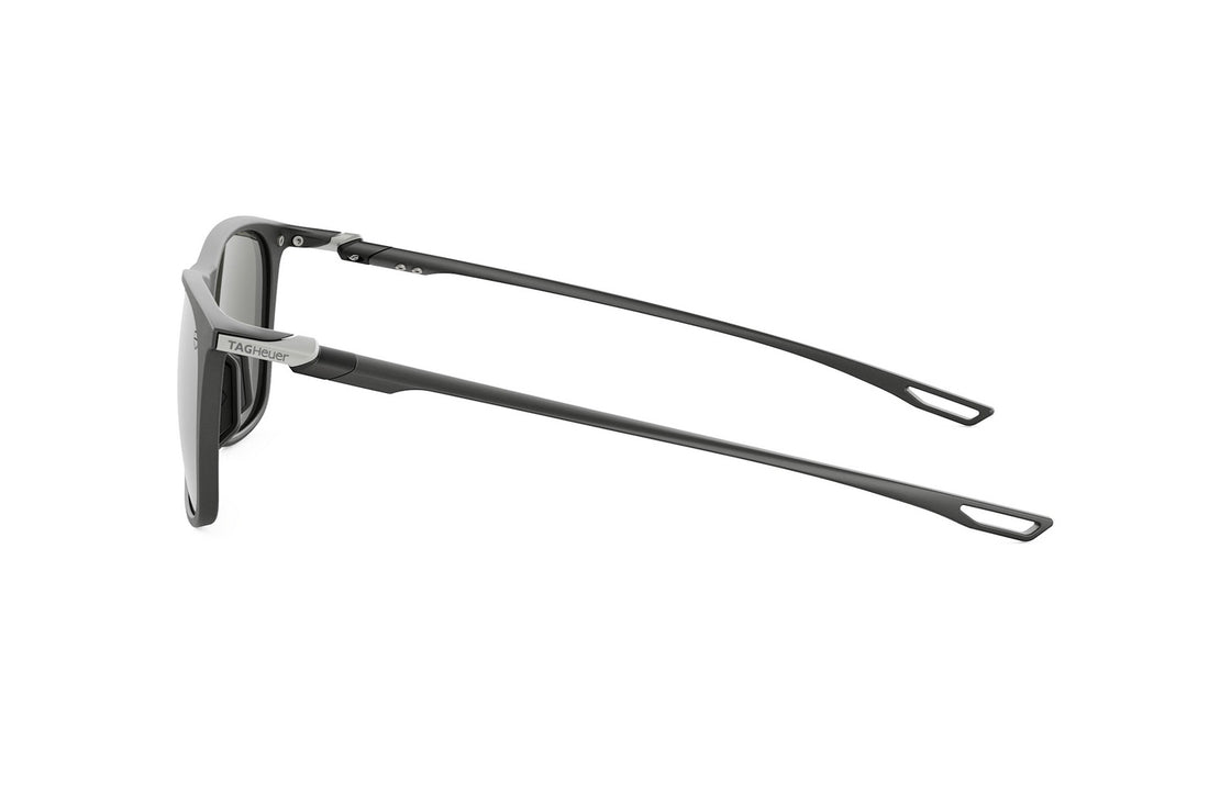 Sunglasses tag heuer mini vingtsept th40037i 05a black rectangular masculino size 55mm - Detailed view