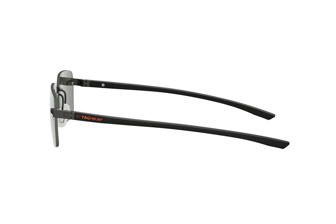 Sunglasses tag heuer essential rimless th40039u 05a black rectangular masculino size 56mm - Detailed view