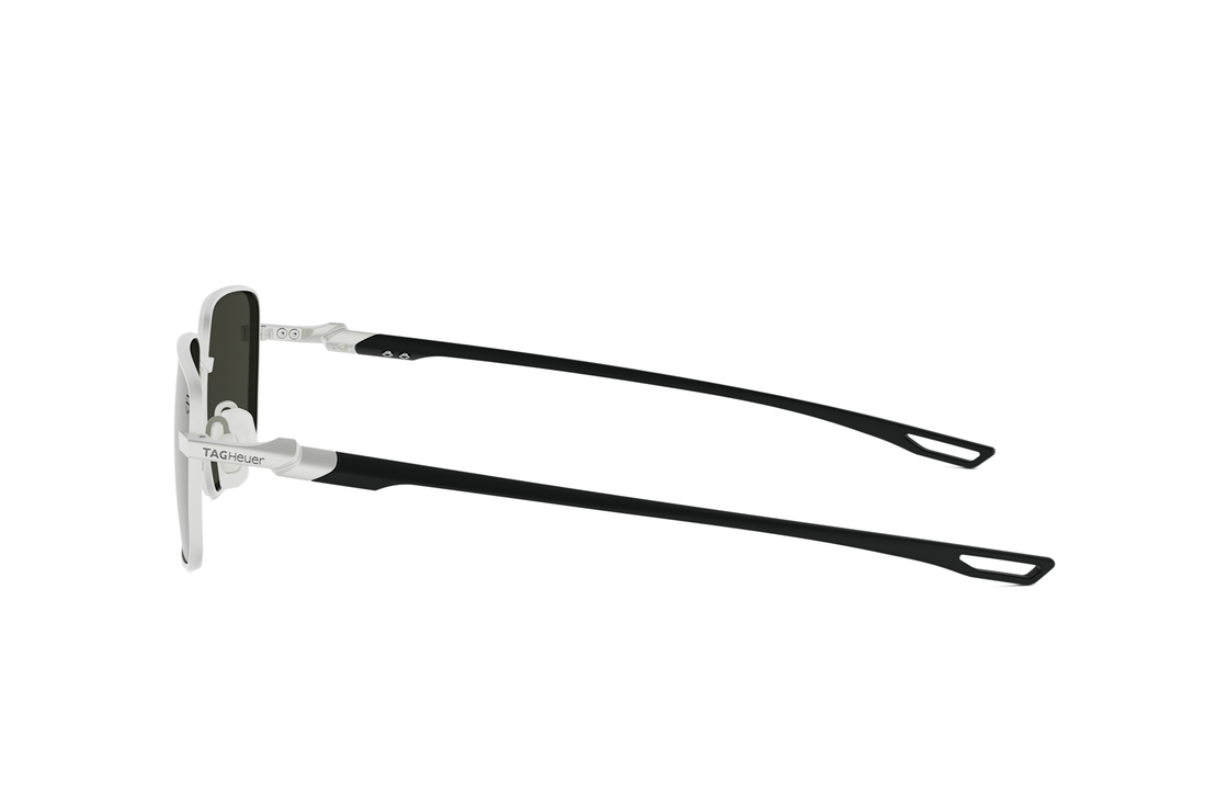 Sunglasses tag heuer mini vingt-sept metal th40060u 16a silver rectangular masculino size 56mm - Detailed view