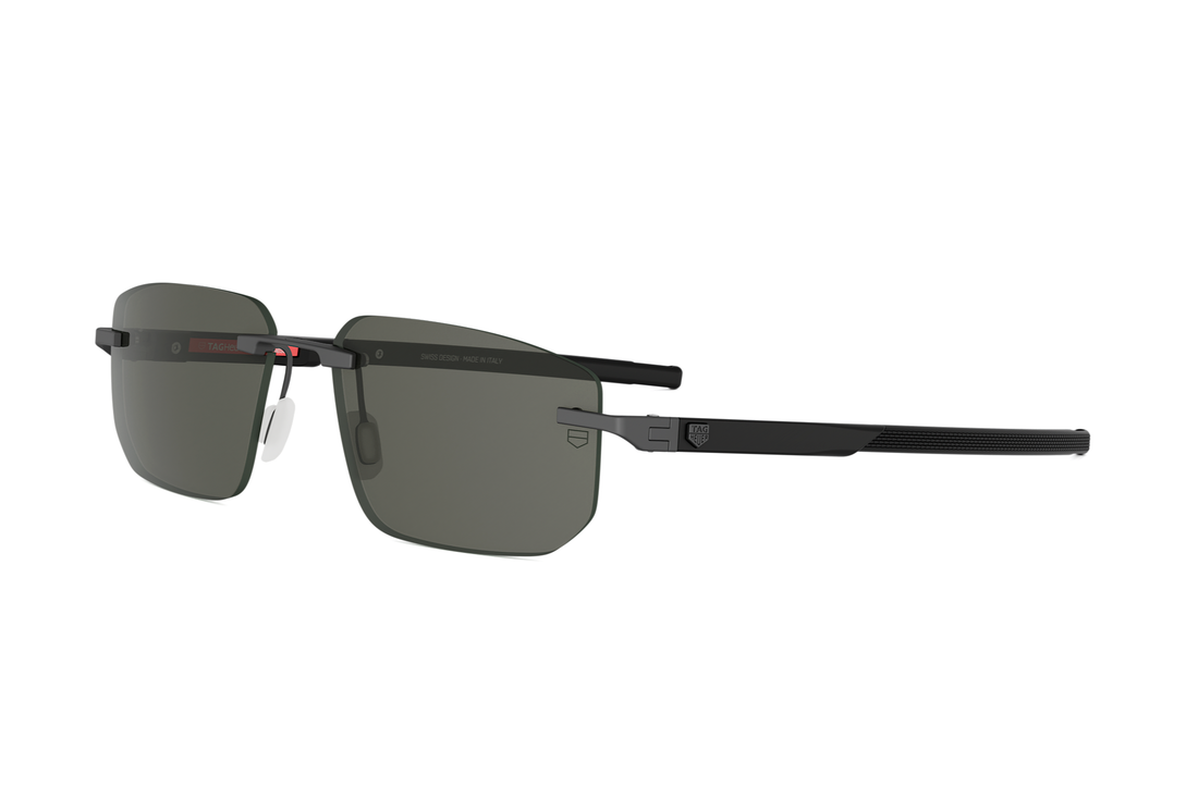 Sunglasses tag heuer bolide rimless th40063u 13a grey rectangular masculino size 58mm - Main view