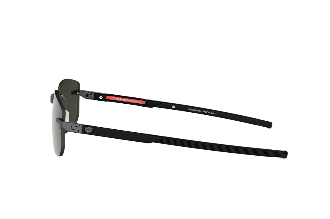 Sunglasses tag heuer bolide rimless th40063u 13a grey rectangular masculino size 58mm - Detailed view