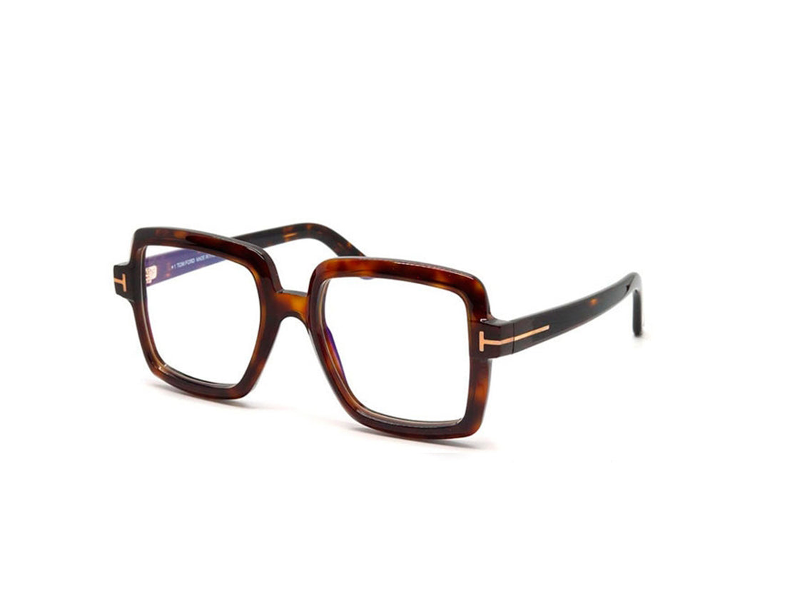 Brillen tom ford ft5913-b 052 havana geometric femenino größe 53mm - Hauptansicht
