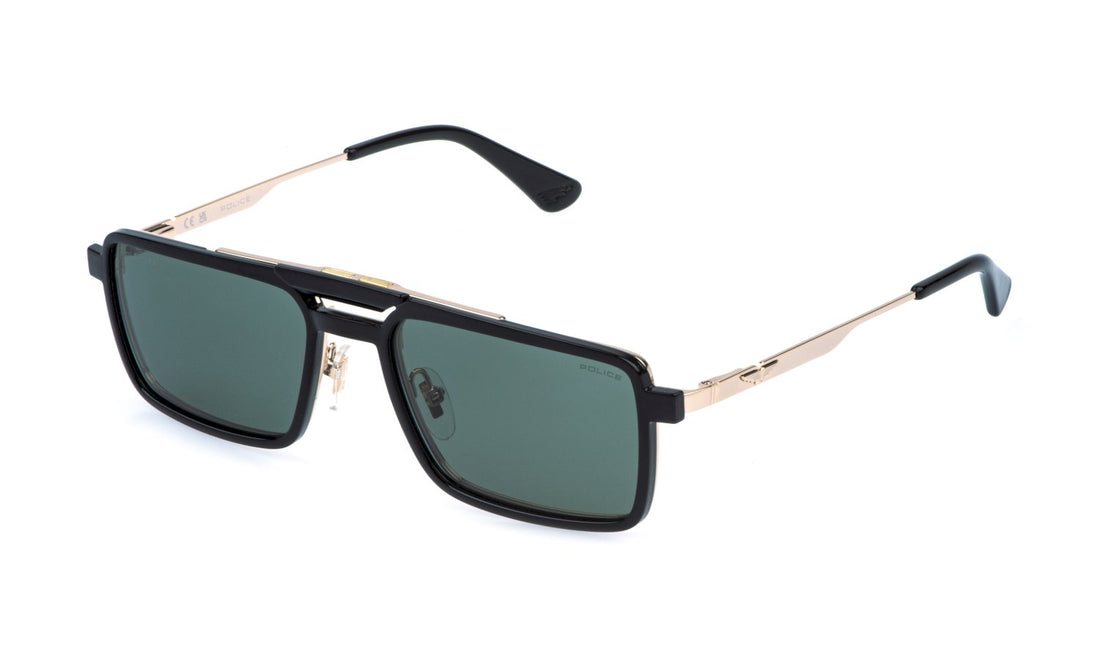 Occhiali da vista police uplr61 300p dorado square masculino taglia 55mm - Vista principale