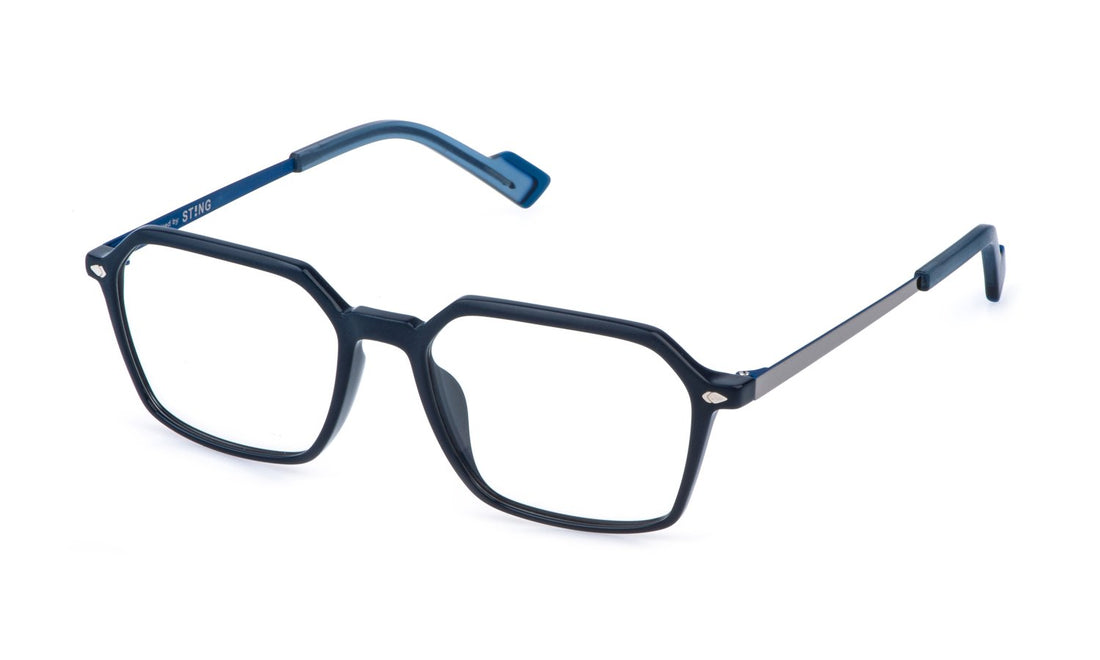Occhiali da vista sting ust545 6pep azul geometric masculino taglia 54mm - Vista principale