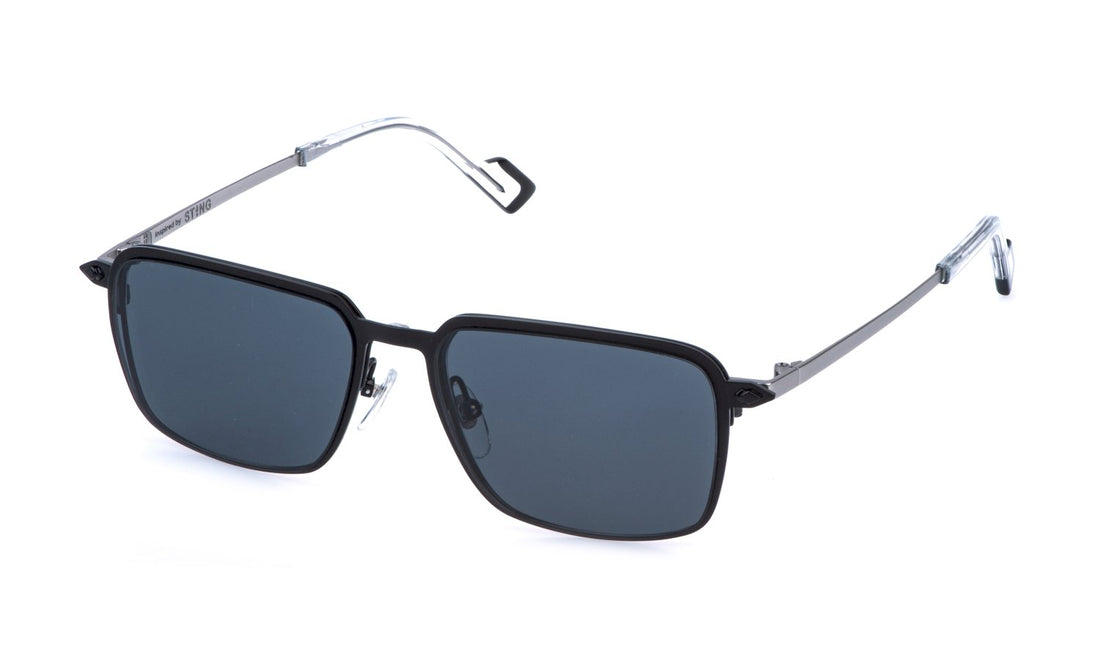 Occhiali da vista sting ust566 0653 negro square masculino taglia 55mm - Vista principale