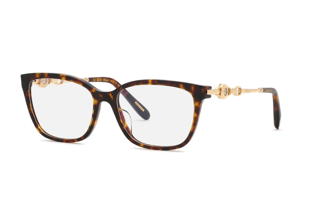 Occhiali da vista chopard vch420s 0909 havana square femenino taglia 54mm - Vista principale