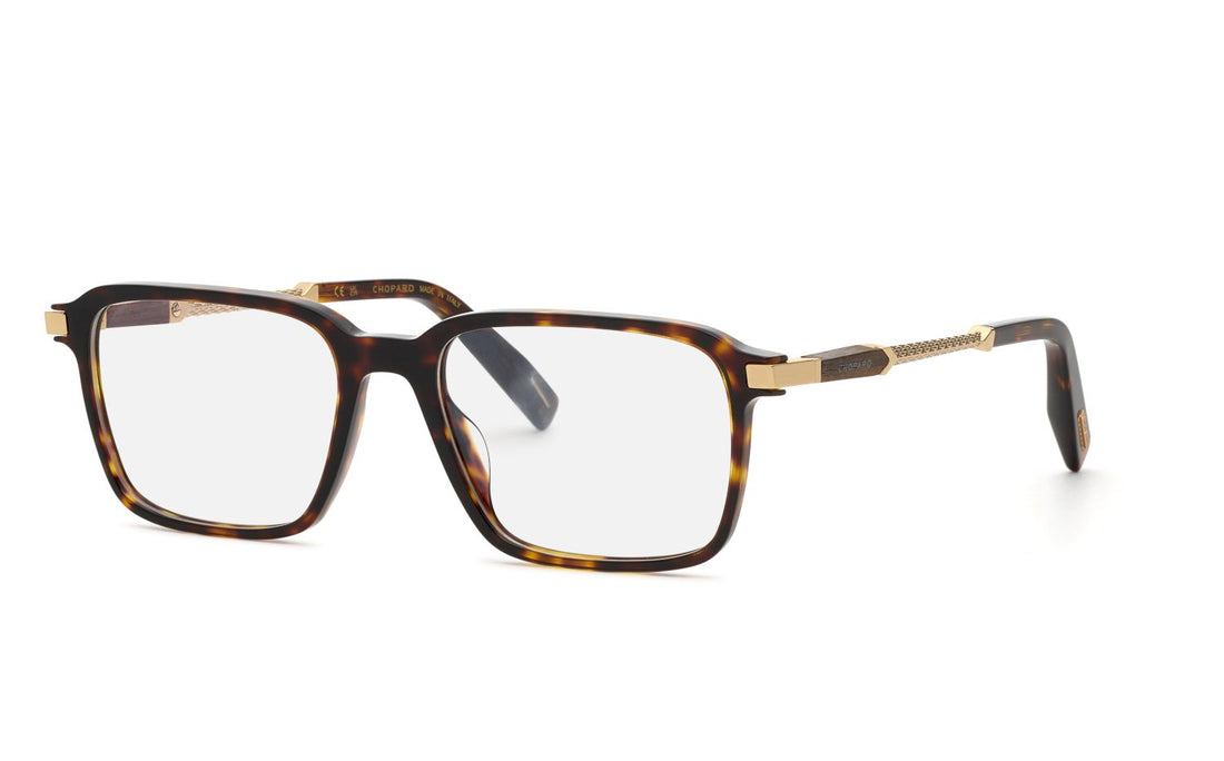 Occhiali da vista chopard vch426 0909 havana square masculino taglia 55mm - Vista principale