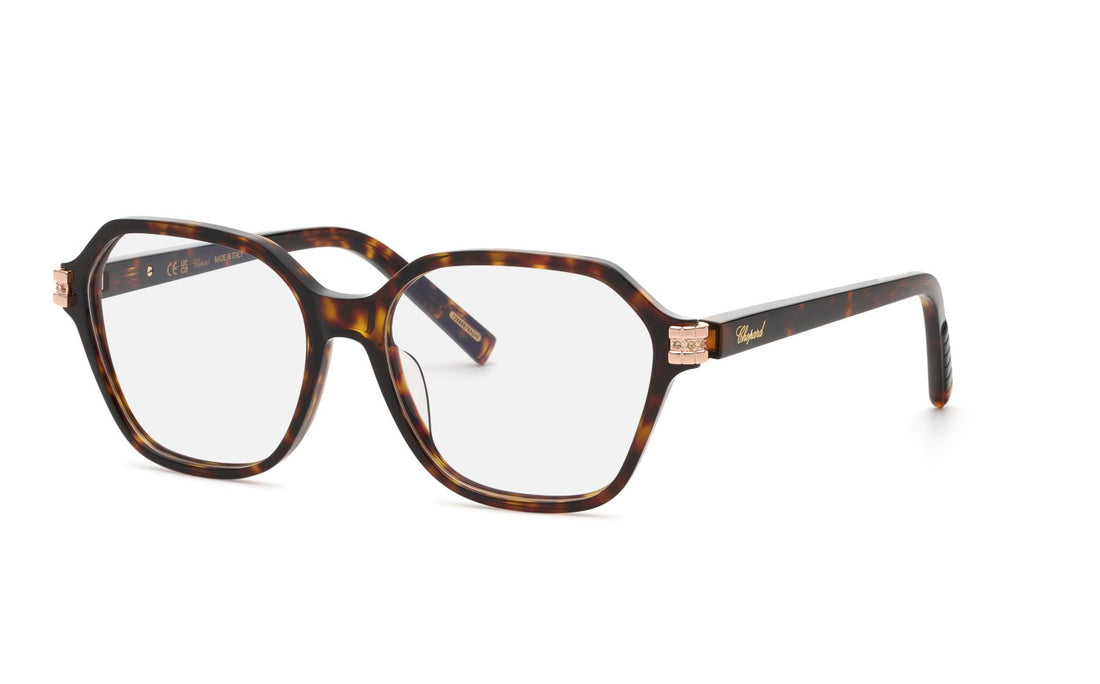 Occhiali da vista chopard vch429s 0743 marron square femenino taglia 55mm - Vista principale