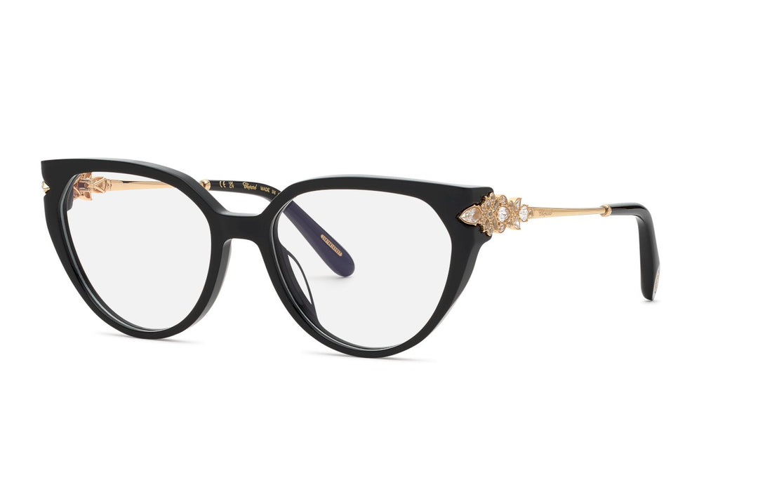 Occhiali da vista chopard vch431s 0700 negro geometric femenino taglia 54mm - Vista principale