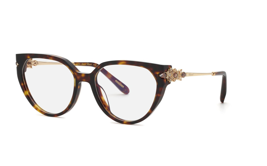 Occhiali da vista chopard vch431s 0909 havana geometric femenino taglia 54mm - Vista principale